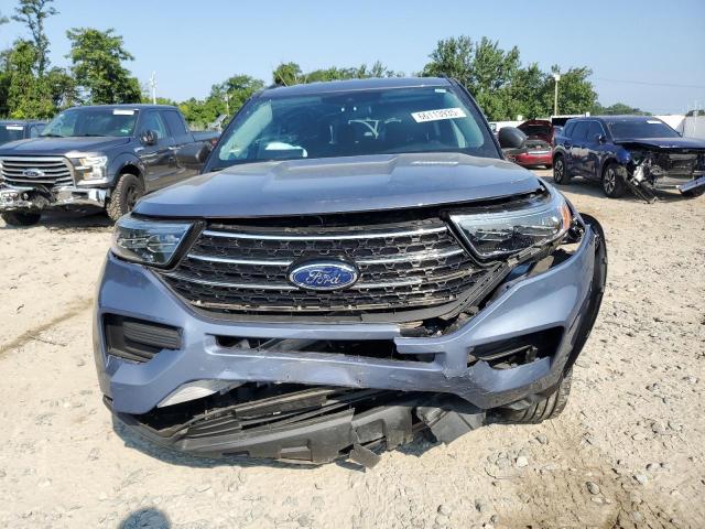 1FMSK8DHXMGA90834 - 2021 FORD EXPLORER XLT Azul foto 5