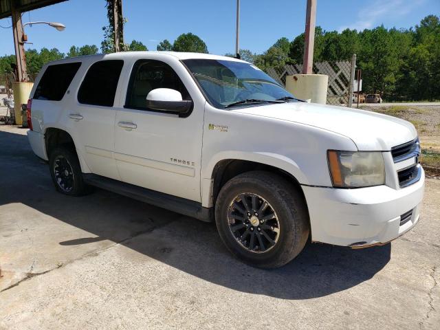 1GNFK13559R111144 - 2009 CHEVROLET TAHOE HYBRID WHITE photo 4