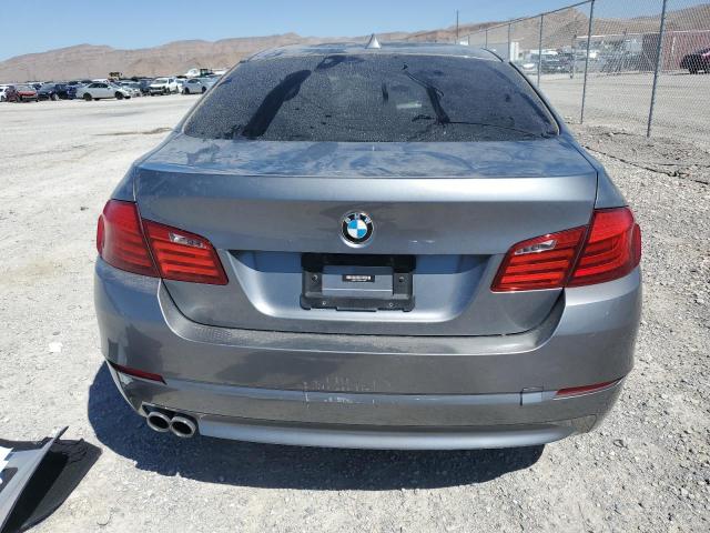 WBAFR1C52BC750205 - 2011 BMW 5 SERIES I GRAY photo 6