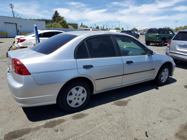 2HGES16354H586947 - 2004 HONDA CIVIC DX VP SILVER photo 3