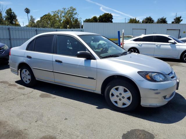 2HGES16354H586947 - 2004 HONDA CIVIC DX VP SILVER photo 4