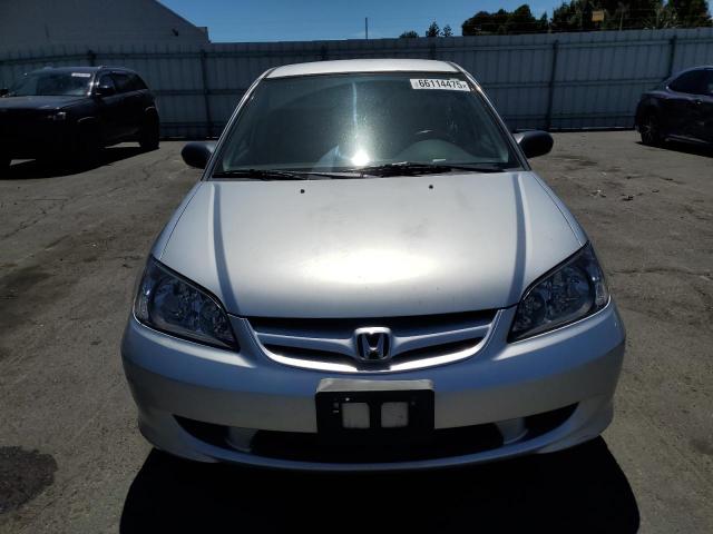 2HGES16354H586947 - 2004 HONDA CIVIC DX VP SILVER photo 5