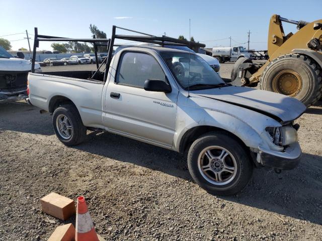 5TENL42N41Z858358 - 2001 TOYOTA TACOMA SILVER photo 4