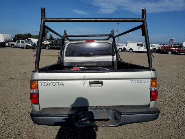 5TENL42N41Z858358 - 2001 TOYOTA TACOMA SILVER photo 6