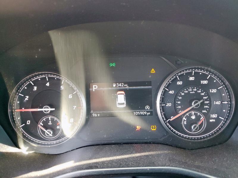 5NMS24AJXNH391649 - 2022 HYUNDAI SANTA FE SEL CHARCOAL photo 9