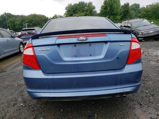 3FAHP0HAXAR343286 - 2010 FORD FUSION SE BLUE photo 6