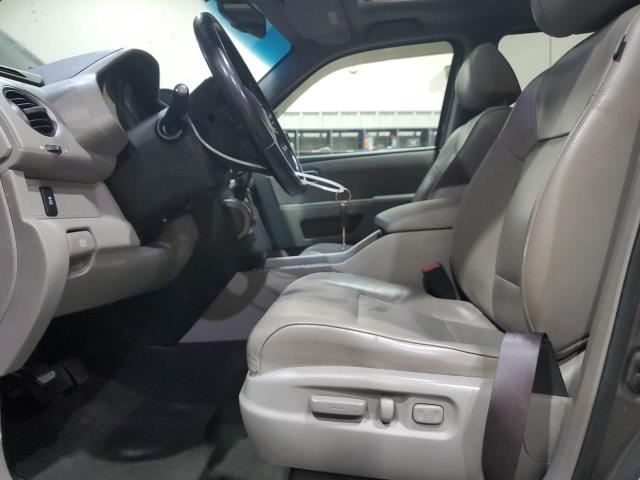 5FNYF4H5XCB081846 - 2012 HONDA PILOT EXL GRAY photo 7
