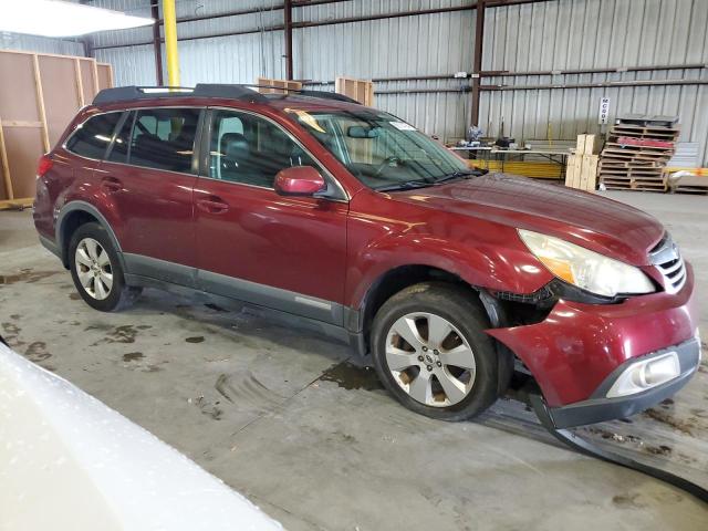 4S4BRBKC3C3204582 - 2012 SUBARU OUTBACK 2.5I LIMITED BURGUNDY photo 4