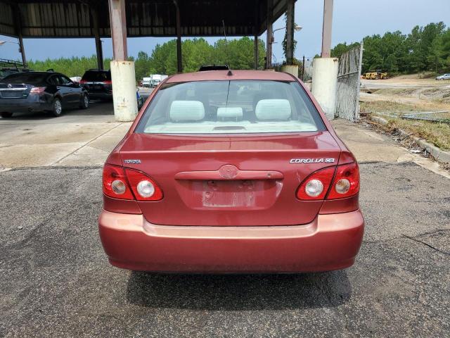 2T1BR32E77C761052 - 2007 TOYOTA COROLLA CE BURGUNDY photo 6