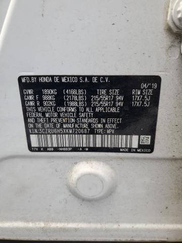 3CZRU6H5XKM720687 - 2019 HONDA HR-V EX Ağ foto 13