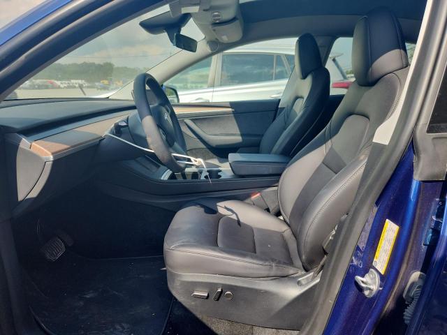 7SAYGAEE8PF791353 - 2023 TESLA MODEL Y 蓝色 照片 7