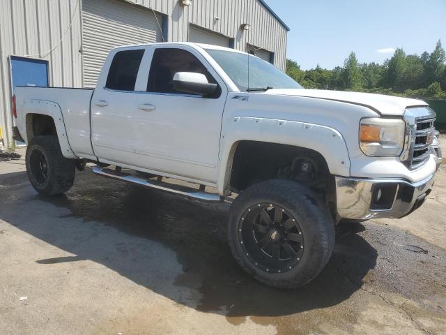 1GTV2UEC9EZ120358 - 2014 GMC SIERRA K1500 SLE WHITE photo 4