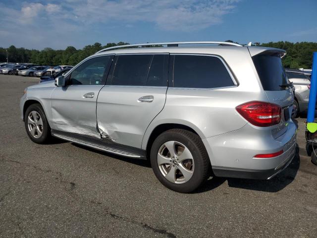 4JGDF6EE7HA931510 - 2017 MERCEDES-BENZ GLS 450 4MATIC SILVER photo 2
