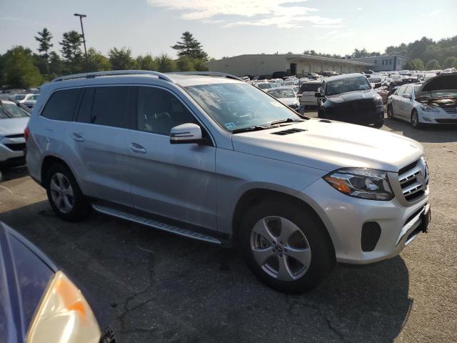 4JGDF6EE7HA931510 - 2017 MERCEDES-BENZ GLS 450 4MATIC SILVER photo 4