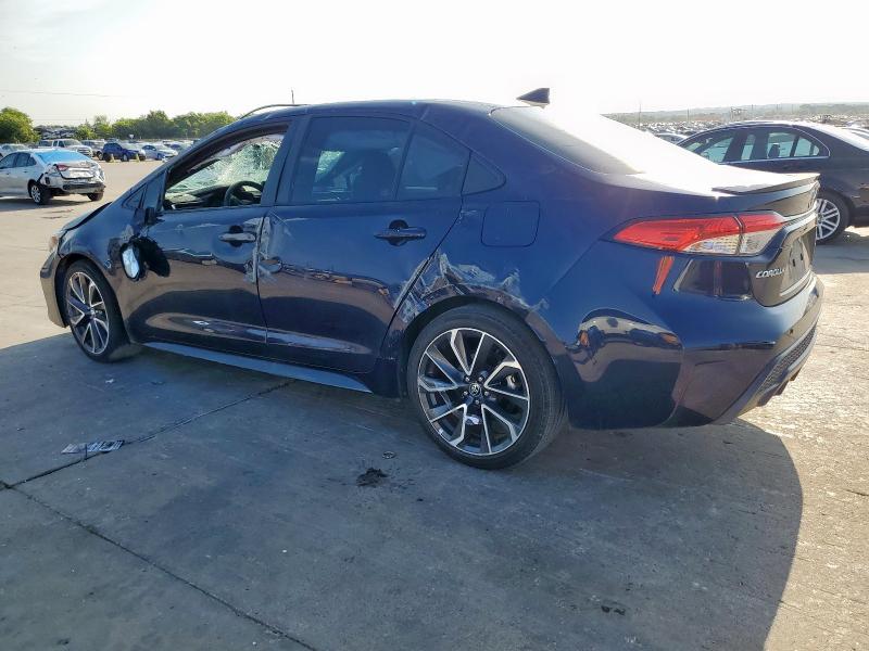 5YFP4MCE9NP122757 - 2022 TOYOTA COROLLA SE BLUE photo 2