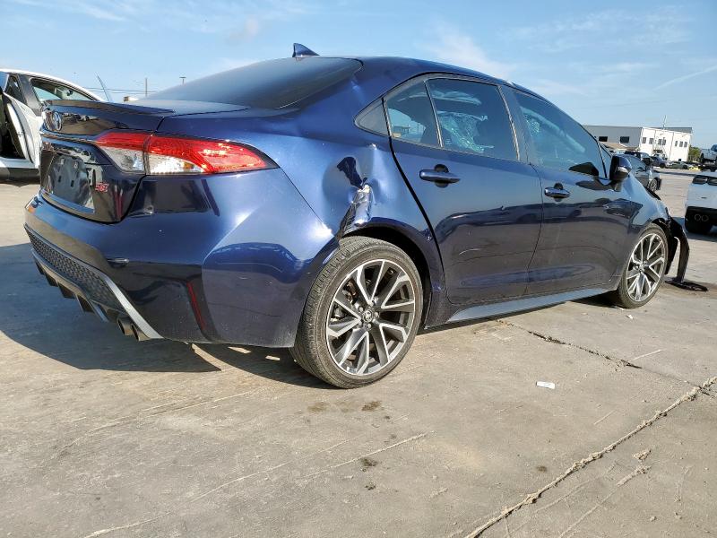 5YFP4MCE9NP122757 - 2022 TOYOTA COROLLA SE BLUE photo 3