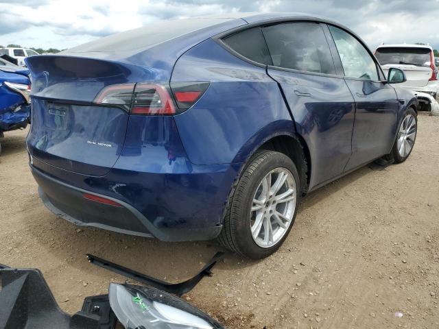 7SAYGAEE2PF903614 - 2023 TESLA MODEL Y أزرق صورة 3
