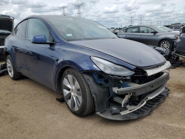 7SAYGAEE2PF903614 - 2023 TESLA MODEL Y أزرق صورة 4