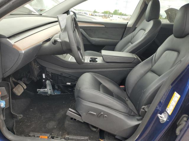 7SAYGAEE2PF903614 - 2023 TESLA MODEL Y أزرق صورة 7