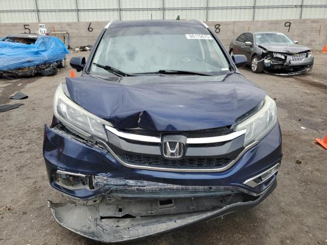 2HKRM3H76GH517024 - 2016 HONDA CR-V EXL BLUE photo 5