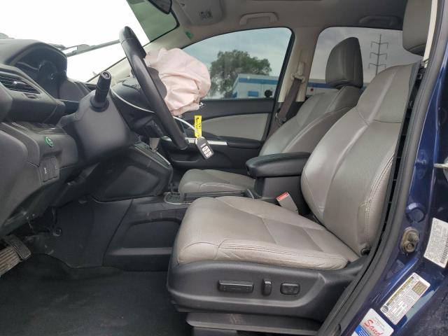 2HKRM3H76GH517024 - 2016 HONDA CR-V EXL BLUE photo 7
