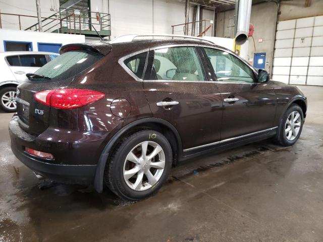 JNKAJ09F18M358641 - 2008 INFINITI EX35 BASE BURGUNDY photo 3