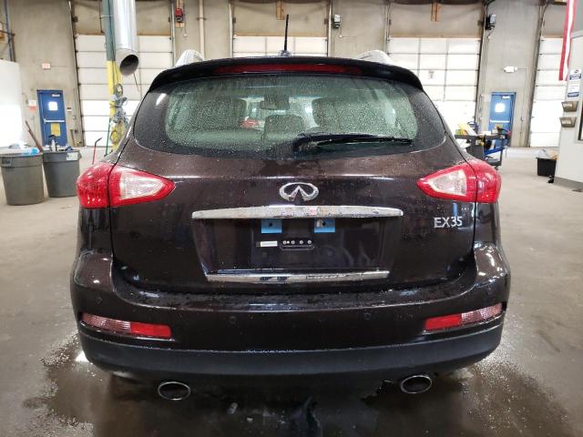 JNKAJ09F18M358641 - 2008 INFINITI EX35 BASE Բորդո լուսանկար 6