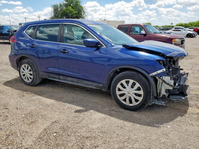 5N1AT2MT8JC718001 - 2018 NISSAN ROGUE S BLUE photo 4