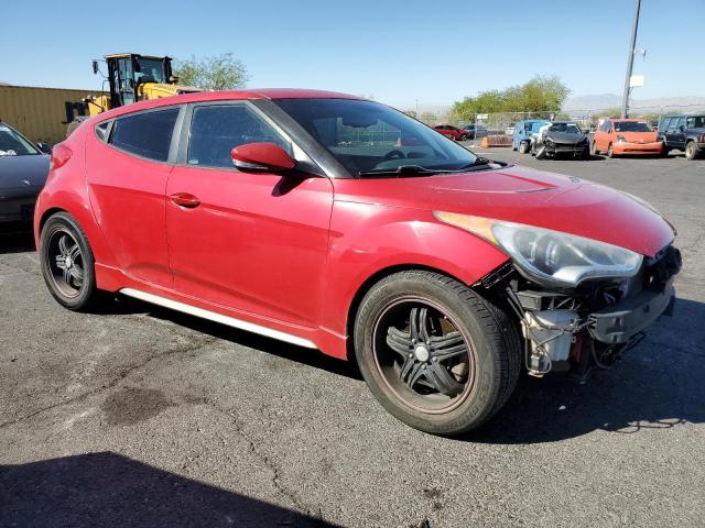 KMHTC6AE5DU122851 - 2013 HYUNDAI VELOSTER TURBO 红色 照片 4