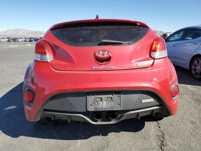 KMHTC6AE5DU122851 - 2013 HYUNDAI VELOSTER TURBO 红色 照片 6