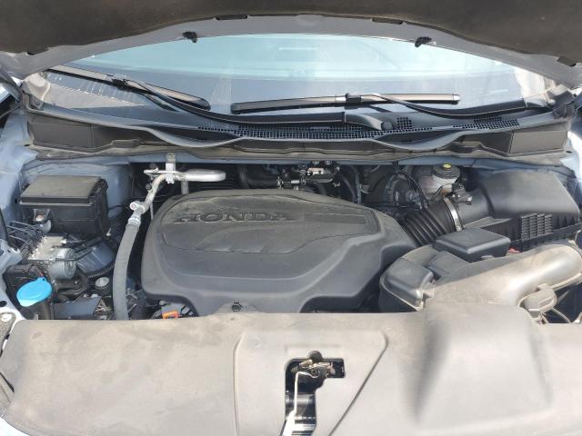 5FNRL6H82PB032200 - 2023 HONDA ODYSSEY TOURING BLUE photo 12