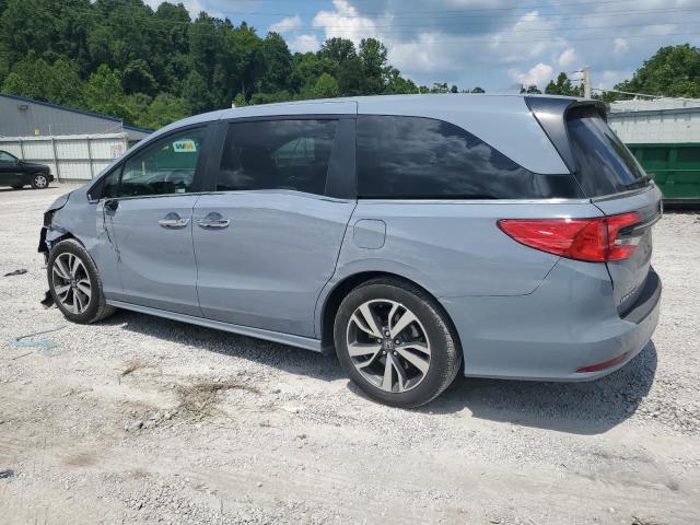 5FNRL6H82PB032200 - 2023 HONDA ODYSSEY TOURING BLUE photo 2