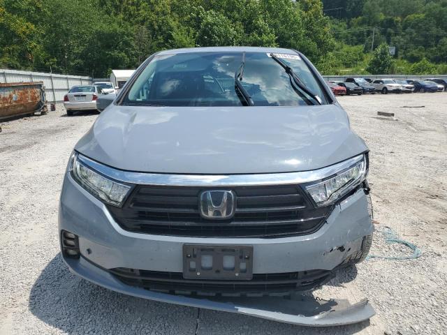 5FNRL6H82PB032200 - 2023 HONDA ODYSSEY TOURING BLUE photo 5