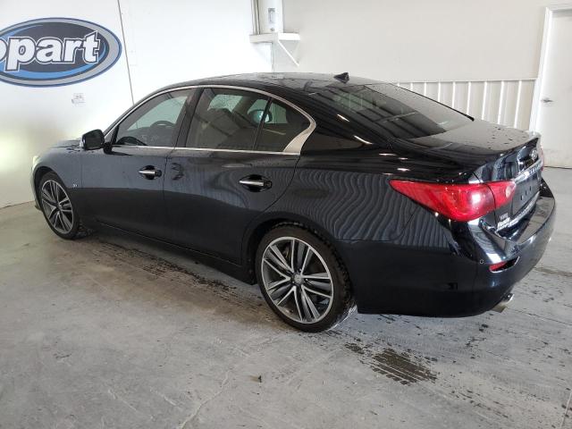 JN1BV7AR3FM393660 - 2015 INFINITI Q50 BASE BLACK photo 2