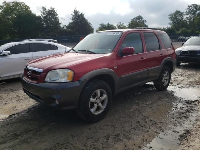 4F2YZ96156KM29175 - 2006 MAZDA TRIBUTE S RED photo 1