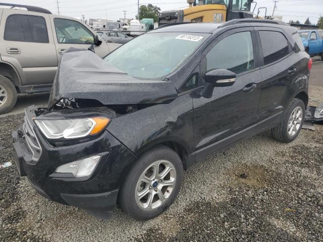 MAJ3S2GE8KC270346 - 2019 FORD ECOSPORT SE BLACK photo 1