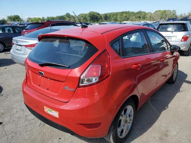 3FADP4EJ6EM114763 - 2014 FORD FIESTA SE RED photo 3