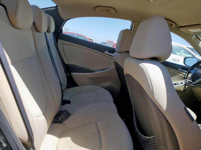 KMHCT4AE1DU561744 - 2013 HYUNDAI ACCENT GLS BLACK photo 10