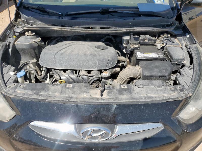 KMHCT4AE1DU561744 - 2013 HYUNDAI ACCENT GLS BLACK photo 11