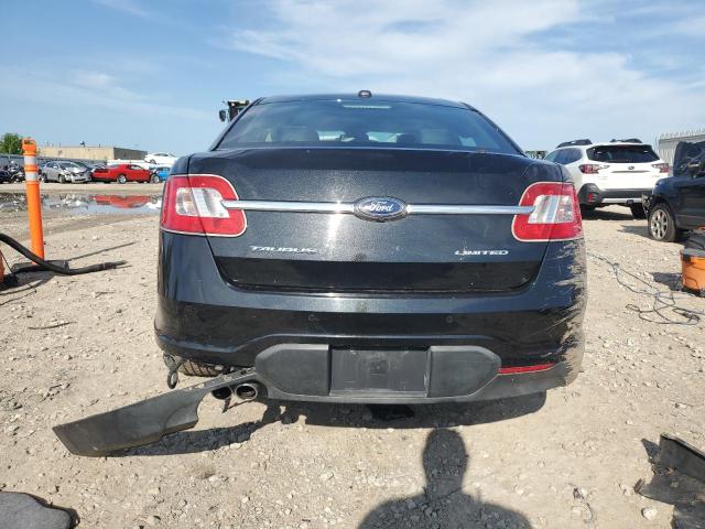 1FAHP2FW9AG143758 - 2010 FORD TAURUS LIMITED BLACK photo 6