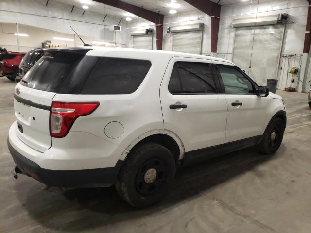 1FM5K8ARXFGC68187 - 2015 FORD EXPLORER POLICE INTERCEPTOR WHITE photo 3