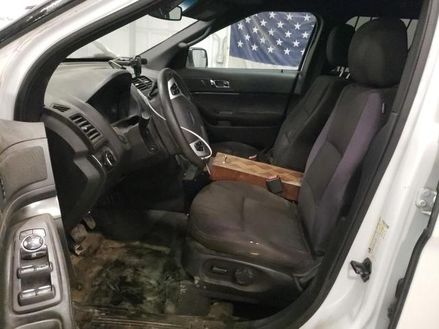 1FM5K8ARXFGC68187 - 2015 FORD EXPLORER POLICE INTERCEPTOR WHITE photo 7