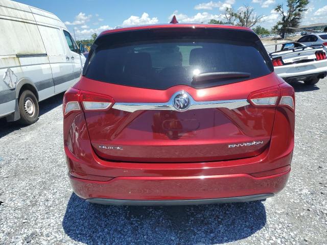 LRBFXCSA4LD155773 - 2020 BUICK ENVISION ESSENCE RED photo 6