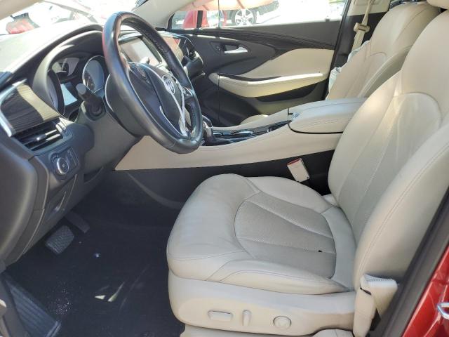 LRBFXCSA4LD155773 - 2020 BUICK ENVISION ESSENCE RED photo 7