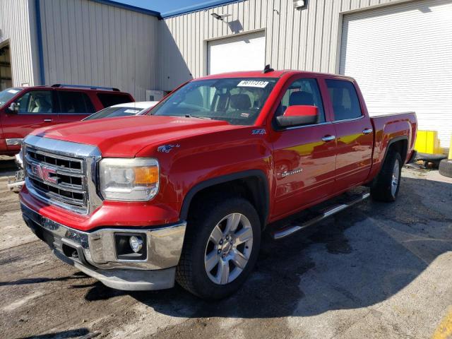 3GTU2UEC7FG242116 - 2015 GMC SIERRA K1500 SLE RED photo 1