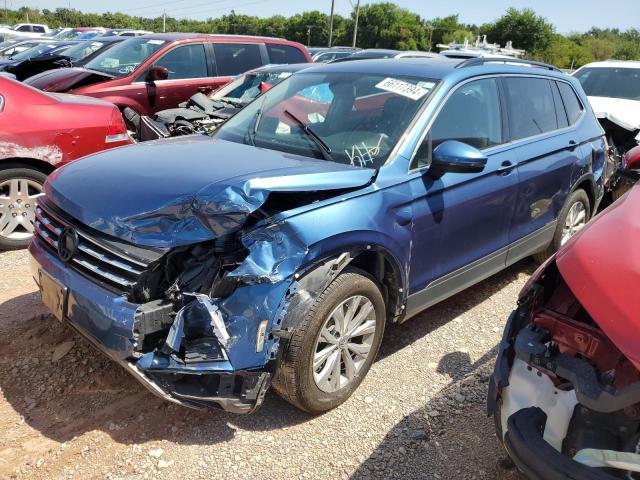 3VV3B7AX9KM029588 - 2019 VOLKSWAGEN TIGUAN SE BLUE photo 1