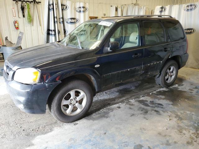 4F2YZ02Z36KM09742 - 2006 MAZDA TRIBUTE I BLACK photo 1