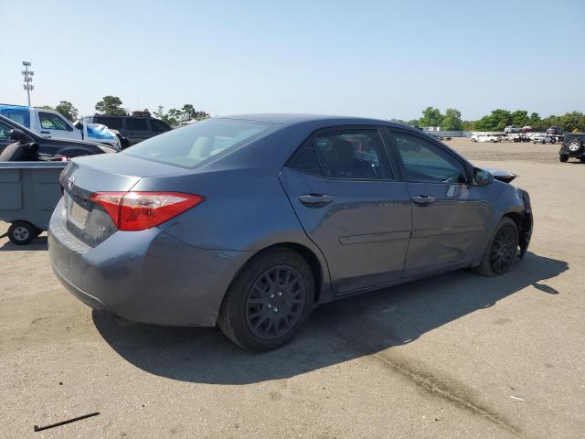 2T1BURHE2KC167342 - 2019 TOYOTA COROLLA L GRAY photo 3
