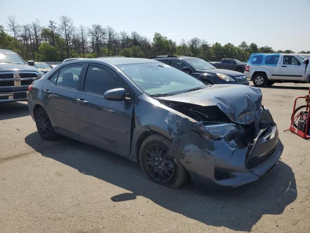 2T1BURHE2KC167342 - 2019 TOYOTA COROLLA L GRAY photo 4