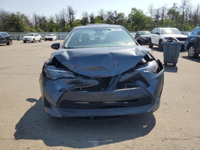 2T1BURHE2KC167342 - 2019 TOYOTA COROLLA L GRAY photo 5